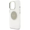  iPhone 16 Pro Szürke Guess IML Fém Színes Kör Classic Logo MagSaf-3666339428747 6 kép