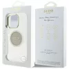  iPhone 16 Pro Szürke Guess IML Fém Színes Kör Classic Logo MagSaf-3666339428747 8 kép