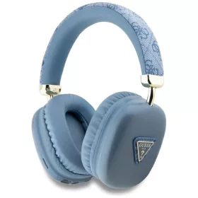   Guess Triangle Logo 4G Bluetooth Over-Ear Fejhallgató - Kék