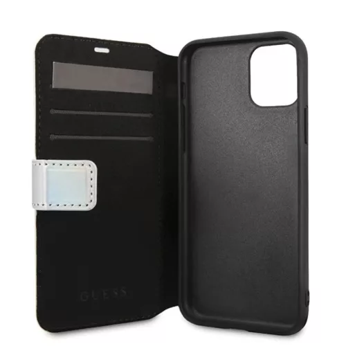 Guess Iridescent Fliptok iPhone 11 Pro ezüst (GUFLBKN58BLD)-3700740461549 3 kép