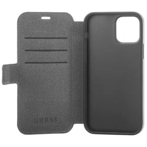 iPhone 12 mini Guess GUFLBKSP12S4GG  4G fliptok szürke-3700740489666 4 kép