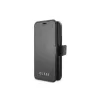 iPhone 12 Mini Guess GUFLBKSP12SIGLBK Iridescent fliptok fekete-3700740489604 3 kép