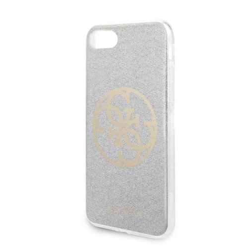 iPhone 7/8/SE 2020 / SE 2022 Guess tok szürke csillámos (GUHCI8PCUGL-3700740470862 3 kép