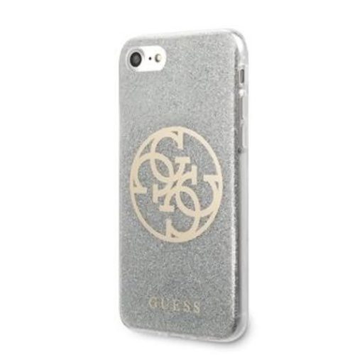 iPhone 7/8/SE 2020 / SE 2022 Guess tok szürke csillámos (GUHCI8PCUGL-3700740470862 5 kép