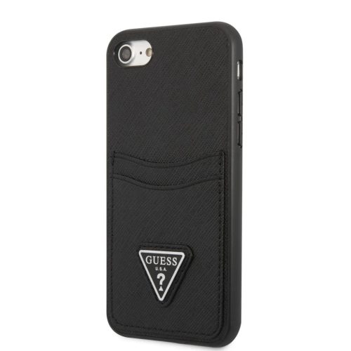 iPhone 7/8/SE 2020/SE 2022 Guess Saffiano tok dupla kártyatartóval f-3666339050177 1 kép
