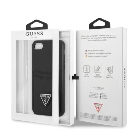 iPhone 7/8/SE 2020/SE 2022 Guess Saffiano tok dupla kártyatartóval f-3666339050177 2 kép
