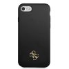 iPhone 7/8/SE 2020/SE 2022 Guess 4G Szilikon Metal Logo tok fekete (GU-3666339050238 2 kép
