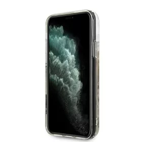 iPhone 11 Pro arany tok Guess Circle Liquid Glitter (GUHCN58LGGITDGO)-3700740472255 2 kép
