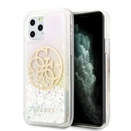 Guess Gradient Liquid Glitter Circle tok iPhone 11 Pro-3700740471586 1 kép