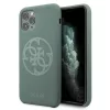 Guess Silicone 4G Tone On Tone iPhone 11 Pro tok khaki színben-3700740470435 1 kép