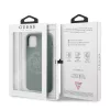 Guess Silicone 4G Tone On Tone iPhone 11 Pro tok khaki színben-3700740470435 2 kép