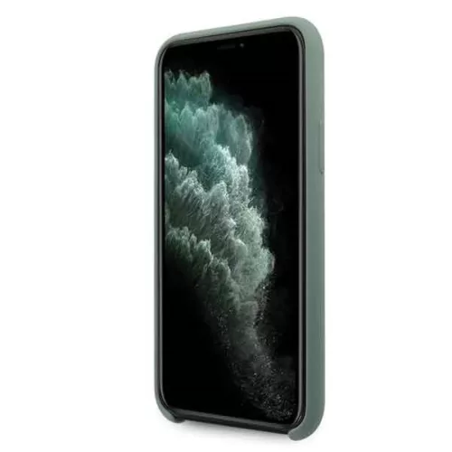 Guess Silicone 4G Tone On Tone iPhone 11 Pro tok khaki színben-3700740470435 3 kép