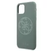 Guess Silicone 4G Tone On Tone iPhone 11 Pro tok khaki színben-3700740470435 5 kép