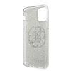 Guess Saffiano 4G Circle Logo iPhone 11 Pro tok flitteres keki-3700740469705 3 kép