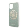 Guess Saffiano 4G Circle Logo iPhone 11 Pro tok flitteres keki-3700740469705 4 kép