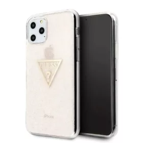 Guess Glitter Triangle tok iPhone 11 Pro pink (GUHCN58SGTLPI)-3700740461457 1 kép