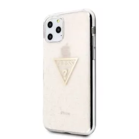 Guess Glitter Triangle tok iPhone 11 Pro pink (GUHCN58SGTLPI)-3700740461457 2 kép