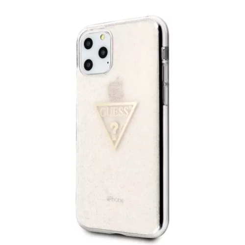Guess Glitter Triangle tok iPhone 11 Pro pink (GUHCN58SGTLPI)-3700740461457 2 kép