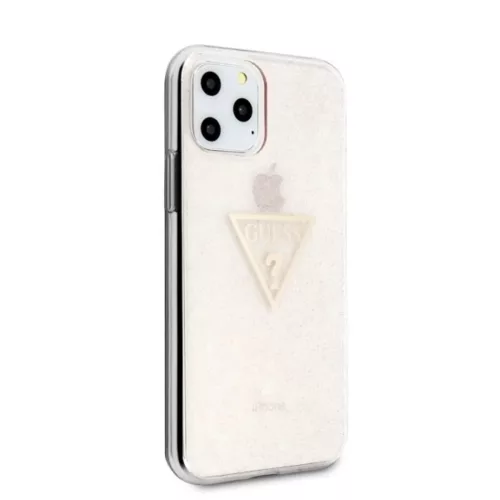Guess Glitter Triangle tok iPhone 11 Pro pink (GUHCN58SGTLPI)-3700740461457 3 kép