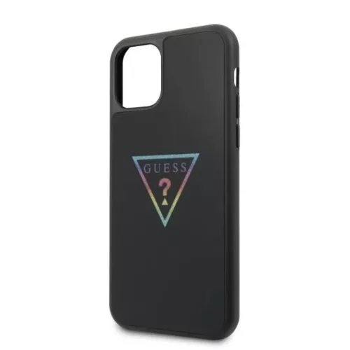 Guess Glitter Triangle tok iPhone 11 Pro fekete-3700740463529 3 kép
