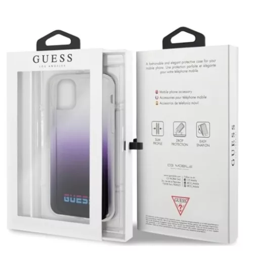 Guess California tok iPhone 11 lila színátmenettel-3700740461280 2 kép