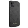 Guess GUHCN61G4GFGR iPhone 11 6,1" szürke tok 4G Metal Gold Logo-3700740493885 4 kép