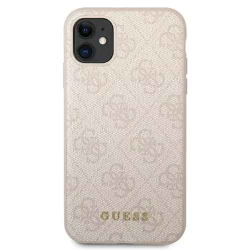 Guess GUHCN61G4GFPI iPhone 11 6,1" rózsaszín kemény tok 4G Metal Go-3666339016241 3 kép