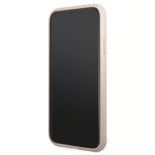 Guess GUHCN61G4GFPI iPhone 11 6,1" rózsaszín kemény tok 4G Metal Go-3666339016241 5 kép