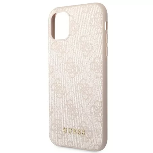 Guess GUHCN61G4GFPI iPhone 11 6,1" rózsaszín kemény tok 4G Metal Go-3666339016241 6 kép