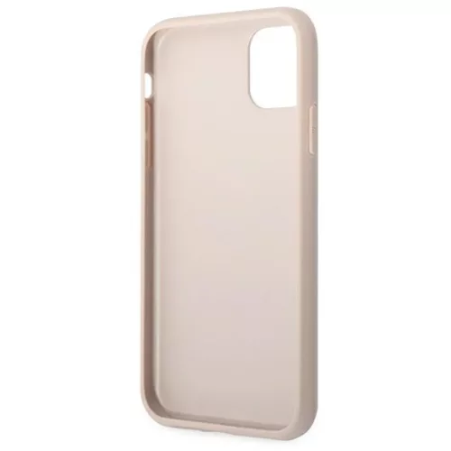 Guess GUHCN61G4GFPI iPhone 11 6,1" rózsaszín kemény tok 4G Metal Go-3666339016241 7 kép