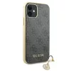 iPhone 11 GUESS GUHCN61GF4GGR 4G Charms tok szürke-3666339016333 3 kép