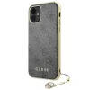 iPhone 11 GUESS GUHCN61GF4GGR 4G Charms tok szürke-3666339016333 4 kép