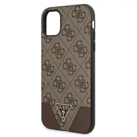 iPhone 11 Guess GUHCN61PU4GHBR 4G Triangle fekete-3666339016302 1 kép