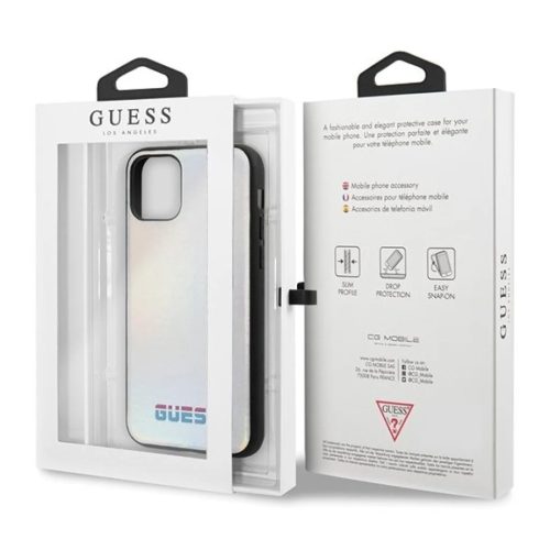 Guess Iridescent tok iPhone 11 Pro Max ezüst (GUHCN65BLD)-3700740461532 5 kép