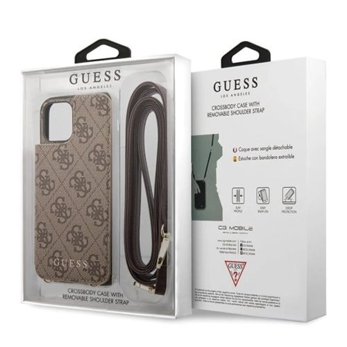 GUESS 4G Charms iPhone 11 Pro Max tok barna-3700740467282 5 kép