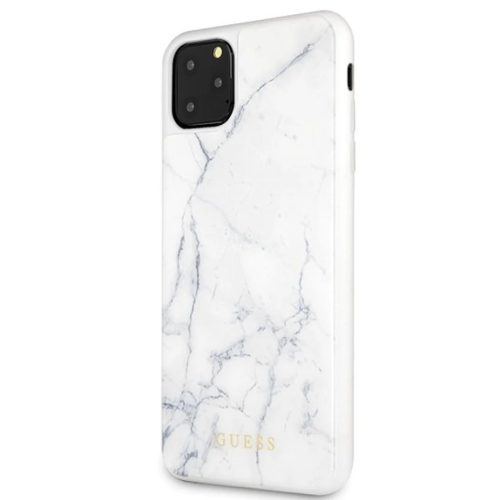 Guess iPhone 11 Pro Max tok fehér márvány mintázattal-3700740461389 2 kép