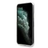Guess Saffiano 4G Circle Logo iPhone 11 Pro MAX tok flitteres keki (GU-3700740469729 5 kép
