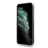 Guess Saffiano 4G Circle Logo iPhone 11 Pro MAX tok flitteres keki (GU-3700740469729 5 kép