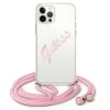 iPhone 12 Pro Max Guess GUHCP12LCRTVSPI Script Vintage tok pánttal pi-3700740495384 1 kép