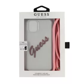 iPhone 12 Pro Max Guess GUHCP12LCRTVSPI Script Vintage tok pánttal pi-3700740495384 2 kép