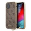 iPhone 12 Pro MAX GUESS GUHCP12LGF4GBR 4G Charms tok barna-3700740489567 1 kép