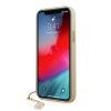 iPhone 12 Pro MAX GUESS GUHCP12LGF4GBR 4G Charms tok barna-3700740489567 2 kép