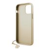 iPhone 12 Pro MAX GUESS GUHCP12LGF4GBR 4G Charms tok barna-3700740489567 5 kép