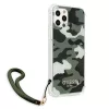 iPhone 12 Pro Max Guess GUHCP12LKSARKA Camo tok pánttal terepmintás -3666339004101 2 kép