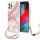 iPhone 12 Pro Max Guess GUHCP12LKSMAPI Marble tok pánttal pink-3666339004132 1 kép
