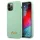 iPhone 12 Pro Max Guess GUHCP12LLSLMGGN Metal Logo Script tok világoszöld