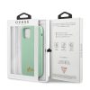 iPhone 12 Pro Max Guess GUHCP12LLSLMGGN Metal Logo Script tok világos-3700740494592 8 kép