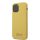 iPhone 12 Pro MAX Guess GUHCP12SLSLMGYE Metal Logo szilikon tok sárga-3700740481981 1 kép