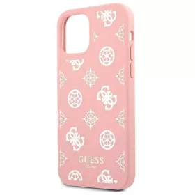 iPhone 12 Pro Max Guess GUHCP12LLSPEWPI Peony tok pink-3666339004040 2 kép