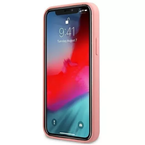 iPhone 12 Pro Max Guess GUHCP12LLSPEWPI Peony tok pink-3666339004040 5 kép